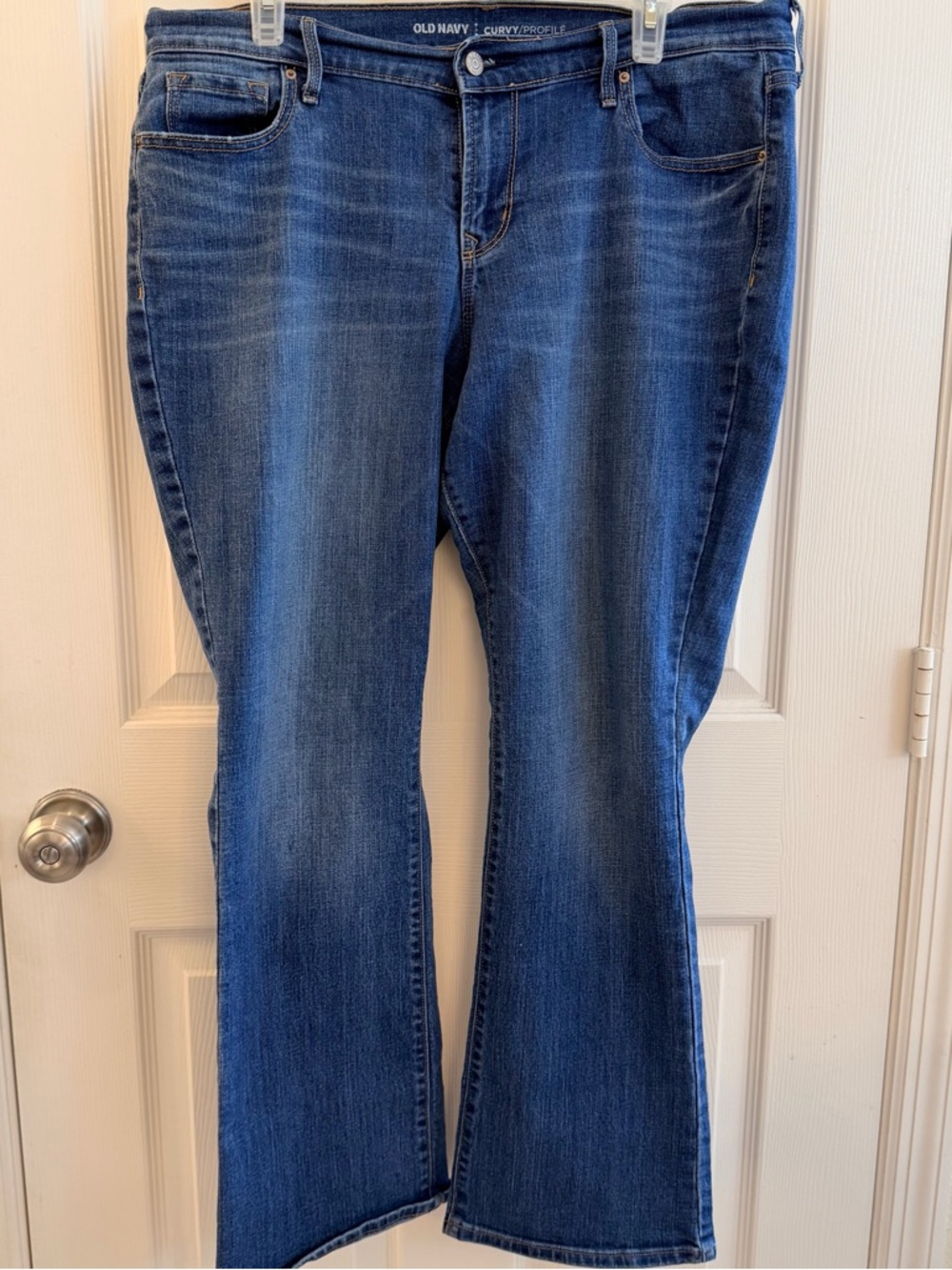 Old Navy Curvy MidRise Jeans - Dark Blue Wash